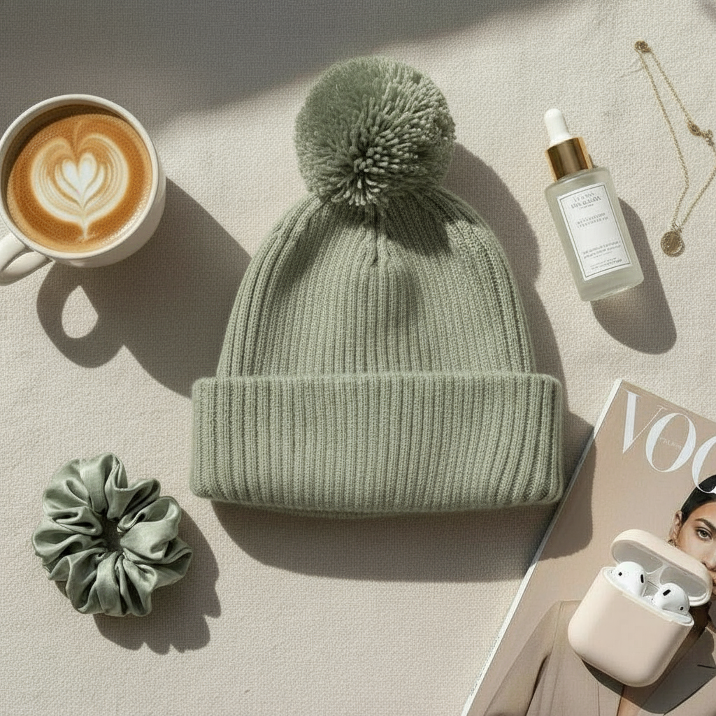 Snefnug Pom - Vinterhue